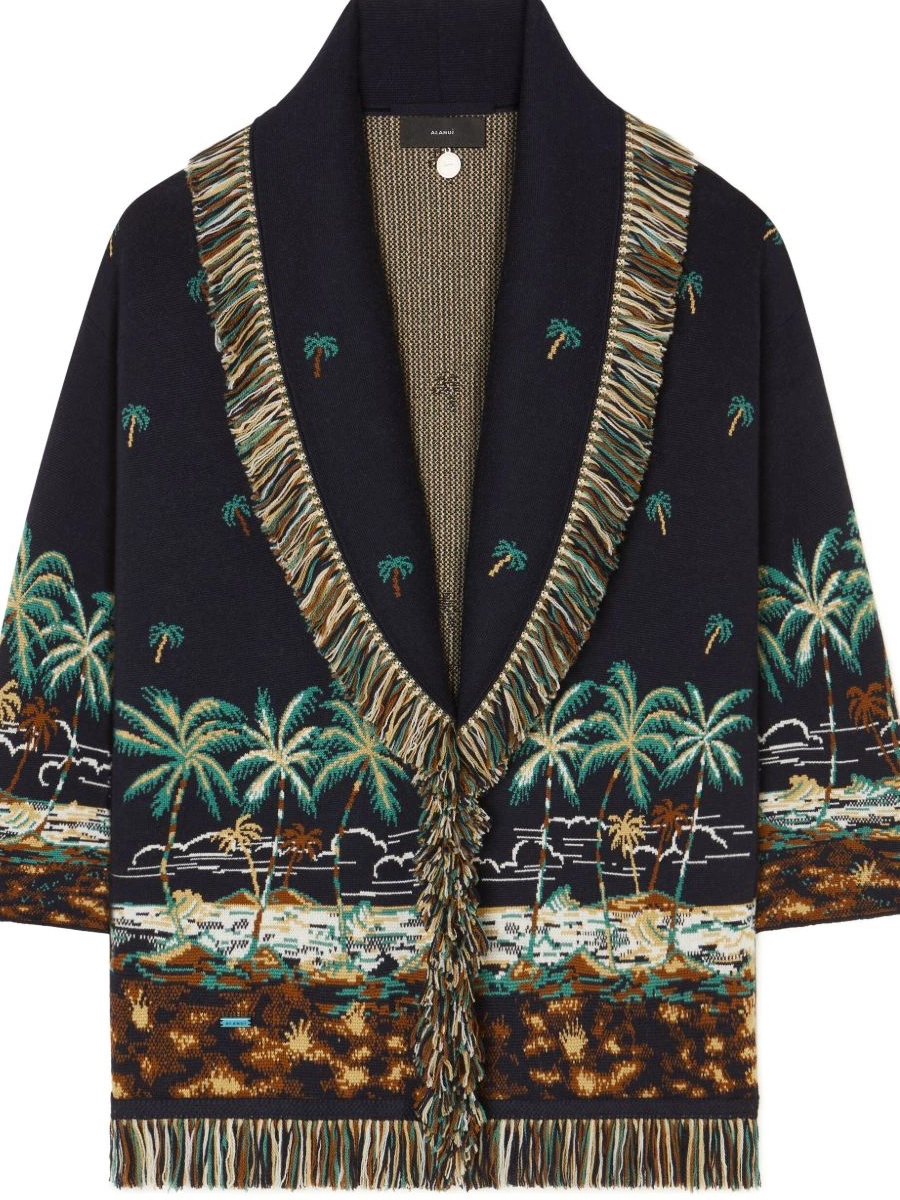 Affordable Women The Tale cardigan Alanui virgin-wool A Hawaiian Of 0426